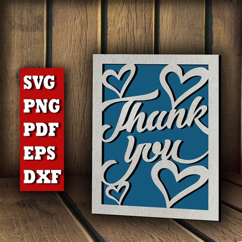 Download 804+ free thank you card svg files Images
